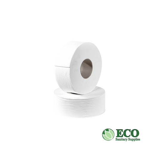 Platinum II Toilet Paper Jumbo Sr (12-inch) 2-ply, 6 Rolls / Case