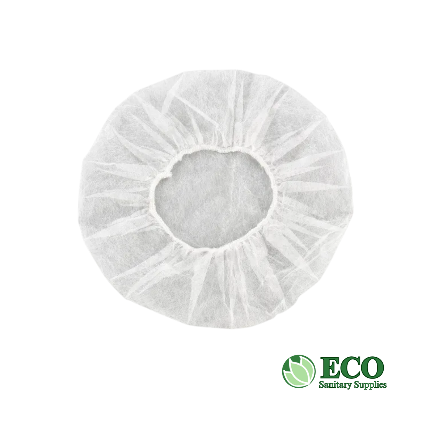 White Bouffant Caps 21in Diameter 100pk