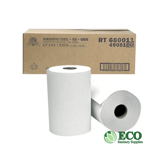 Empress Premium Hardwound Towel 8in x 800 1-ply TAD White