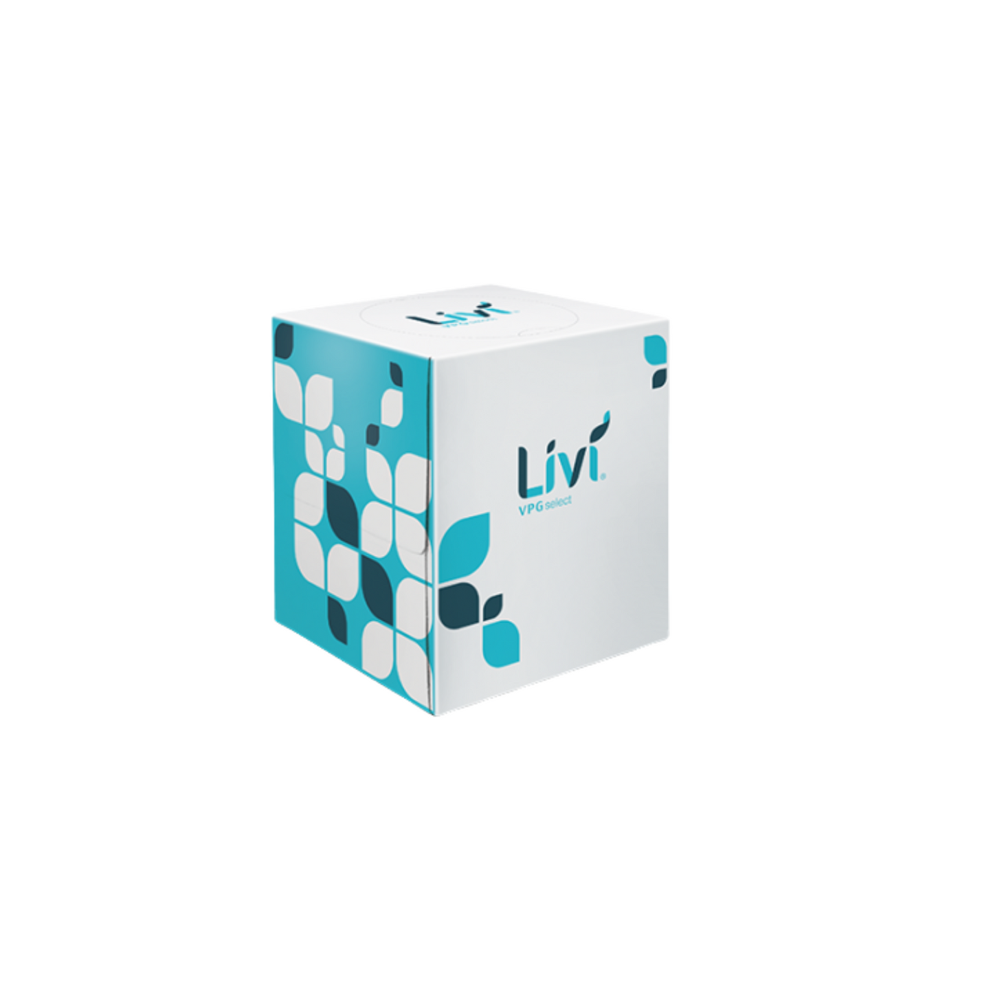 Livi® VPG Select Cube Facial Tissue 2-ply 90 Sheets 36 Boxes / Case