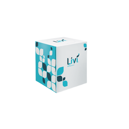 Livi® VPG Select Cube Facial Tissue 2-ply 90 Sheets 36 Boxes / Case