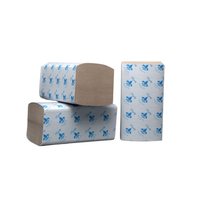 Royalty Kraft Singlefold Towel 12/334 4008 Sheets / Case