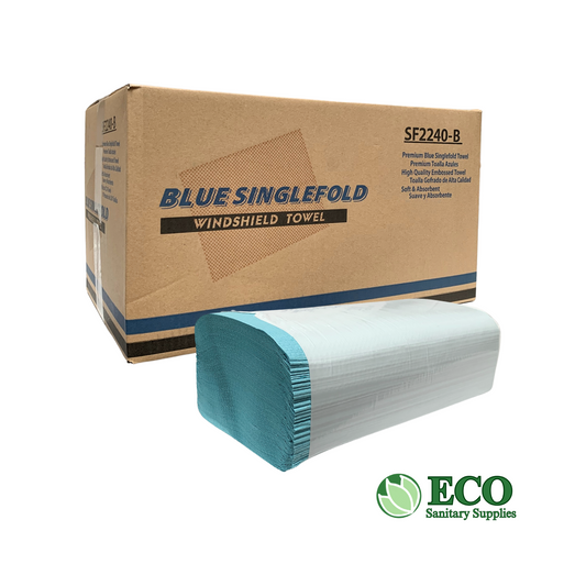 Blue SINGLEFOLD Windshield Wipes 4000/Case