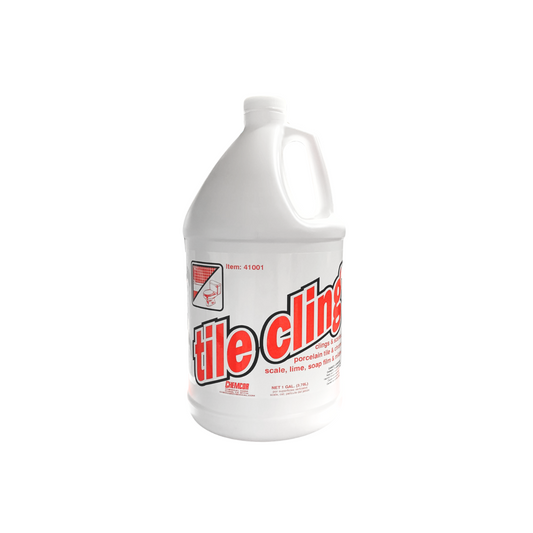 Tile Cling Thick phosphoric acid porcelain, tile and chrome cleaner 4 Gallons / Case