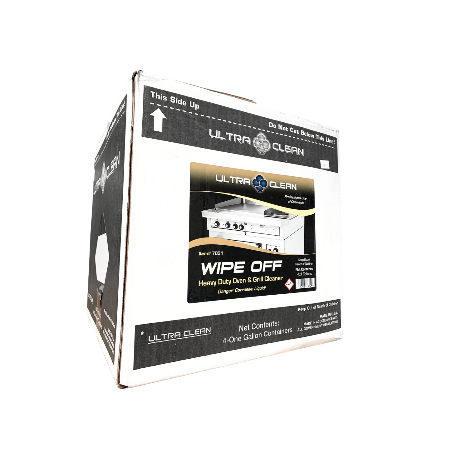 Ultra Clean Wipe Off Oven & Grill Cleaner 4 Gallons / Case